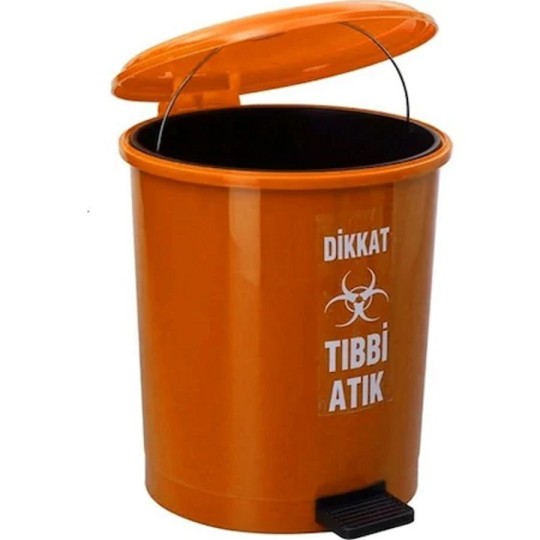 TIBBİ ATIK KOVA PEDALLI 40 LT